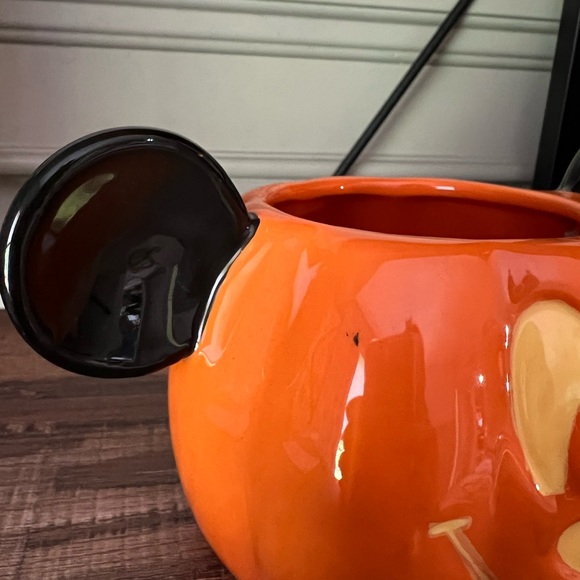 HTF Mickey Mouse Jack-O-Lantern Halloween Mug | Disney Halloween Mug - Picture 3 of 3